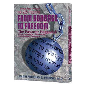 Haggadah From Bondage To Freedom - Hardcover -Perfect For Passover