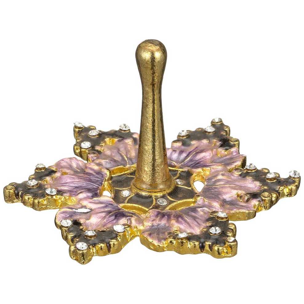 Hand-Painted Purple Grapes Spinning Dreidel -Perfect For Hanukkah