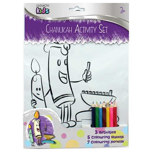 Hanukkah Colouring Set -Perfect For Hanukkah