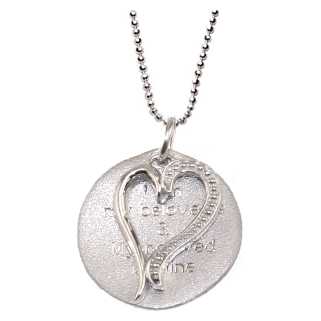 Heart Charm With I Am My Beloved's...