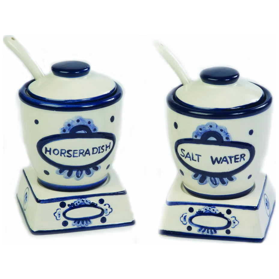 Horseradish And Salt Water Set -Perfect For Passover