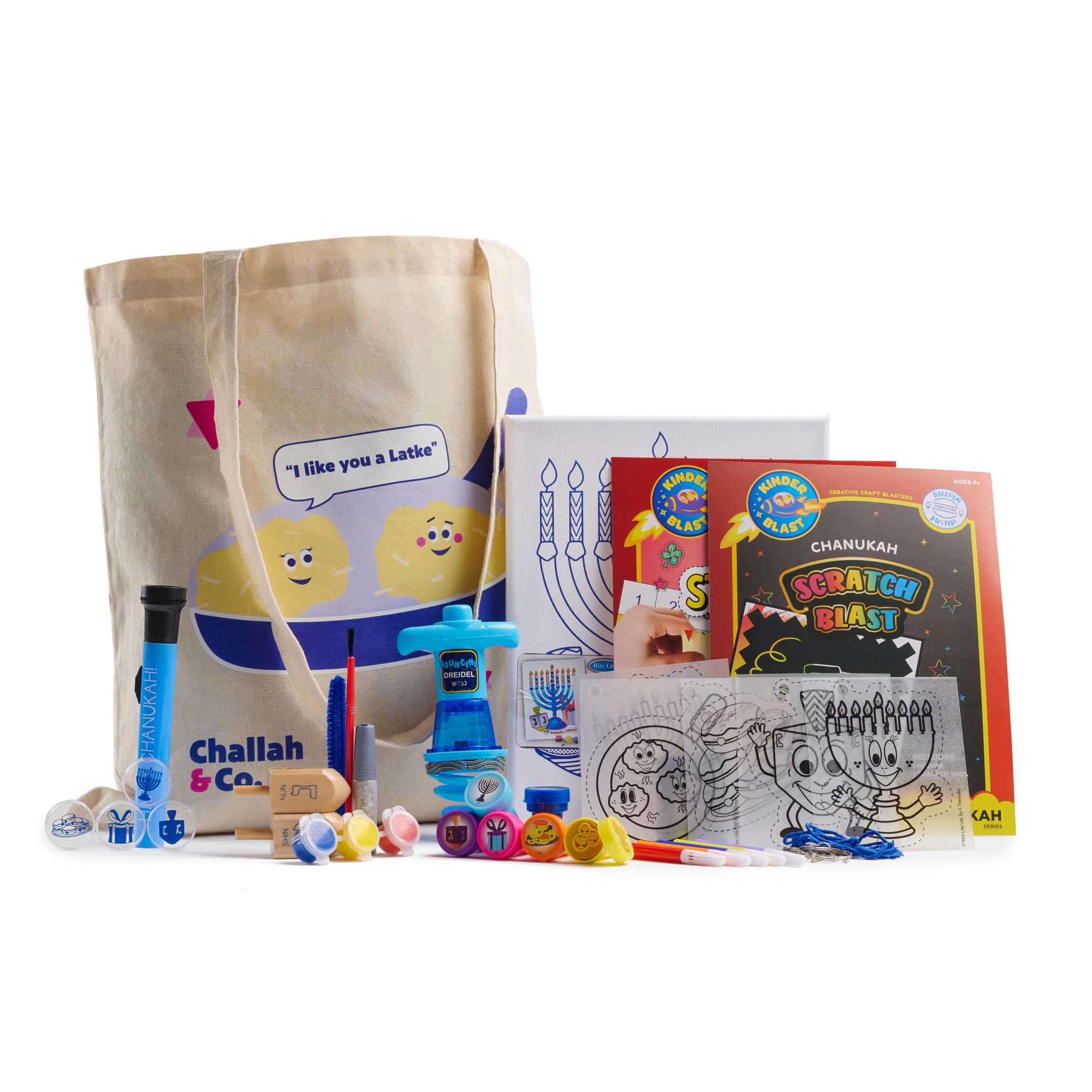 I Like You A Latke Activity Tote