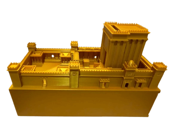 Beis Hamikdash Tzedakah Box 