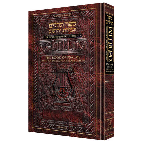 Book Of Psalms Interlinear Translation Pocket Size - Schottenstein Ed