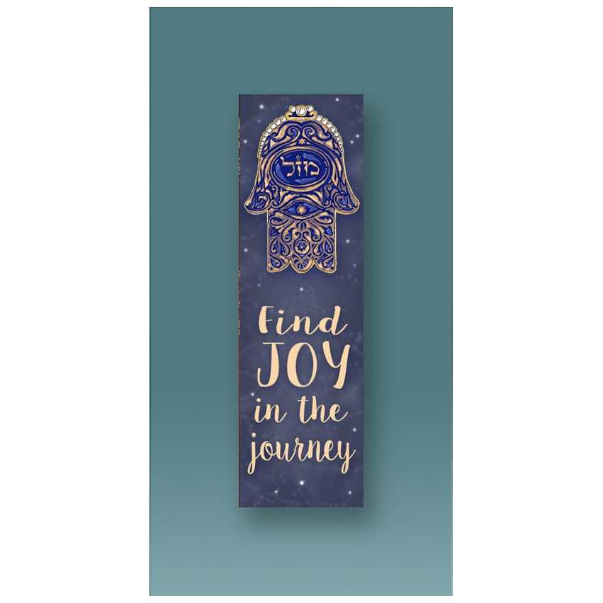 Joy Hamsa Car Mezuzah Case By Mickie Caspi