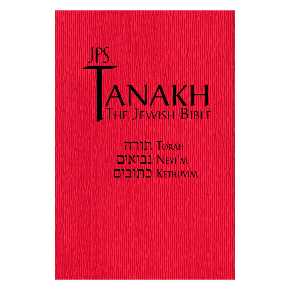 Jps Tanakh: The New Translation In English - Red