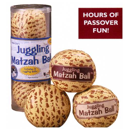 Juggling Matzah Balls - Set Of 3 -Perfect For Passover