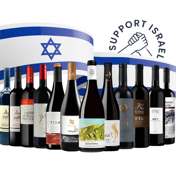 Support Israel Tasteful Red 12 Pack 