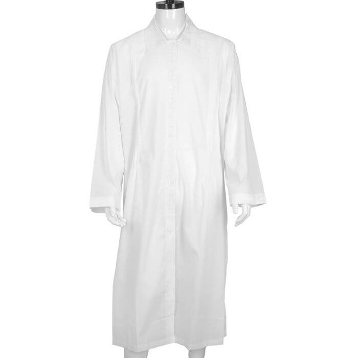 Kittel: Royal with buttons - Judaica.com