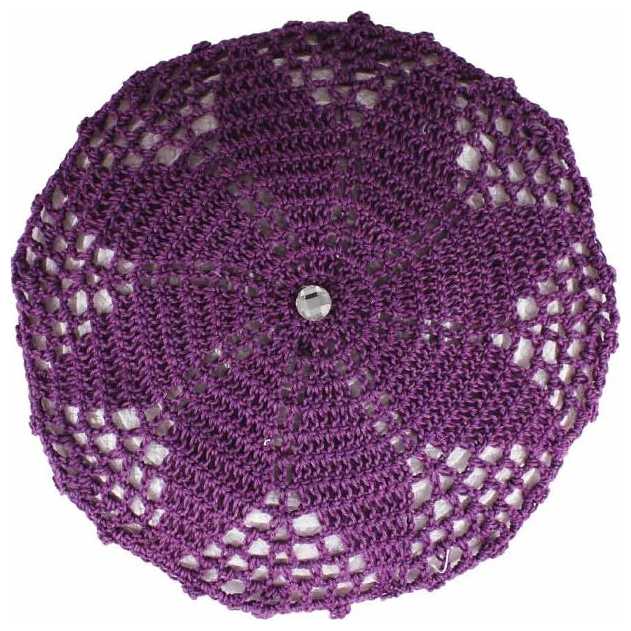 Ladies Crocheted Head Covers - Purple