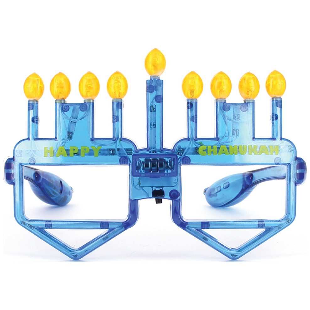 Led Hanukkah Glasses -Perfect For Hanukkah