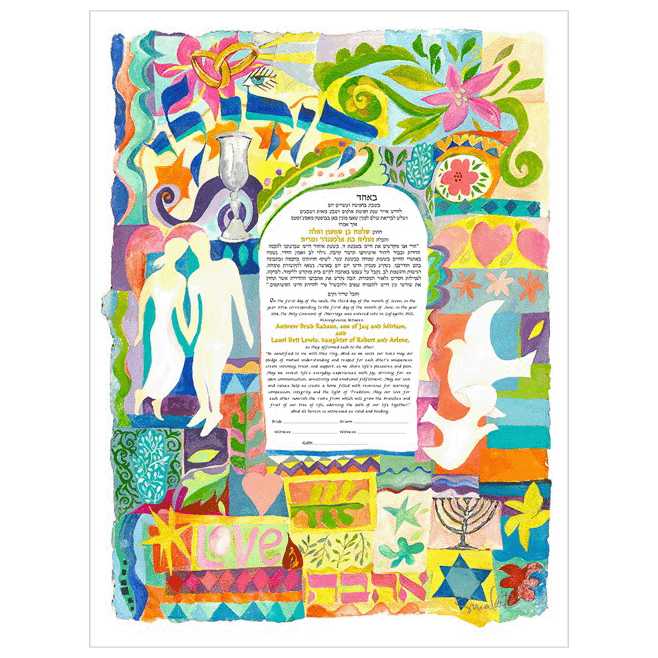 Love Birds Ketubah