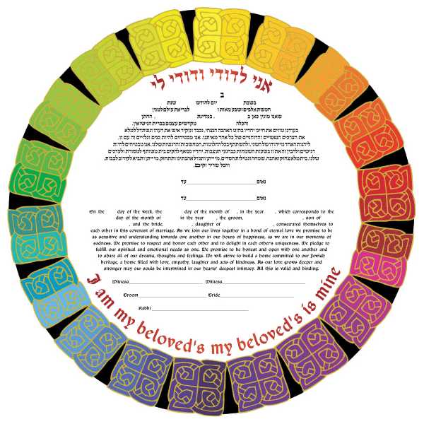 Love Knots Ketubah