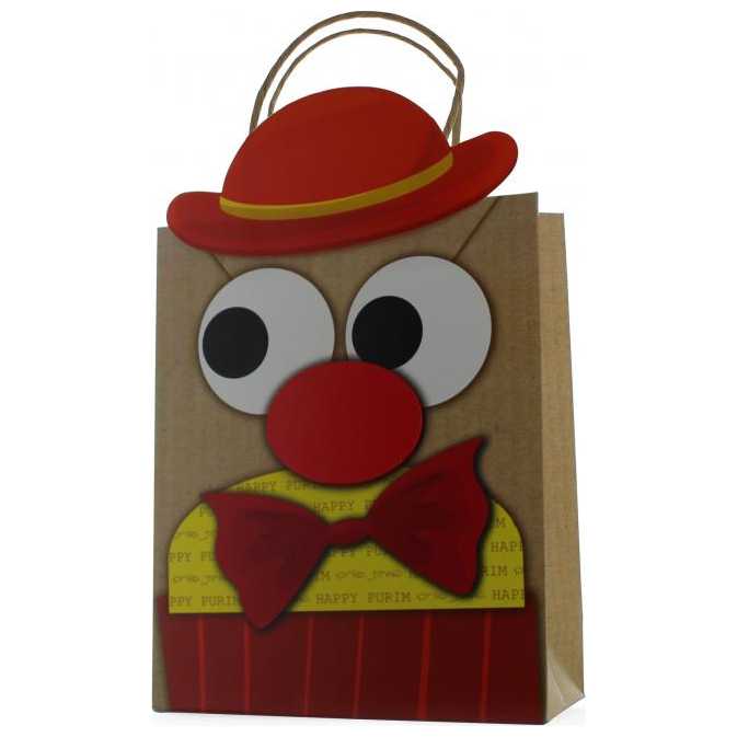 Luxury 3D Purim Paper Bag -Perfect For Purim