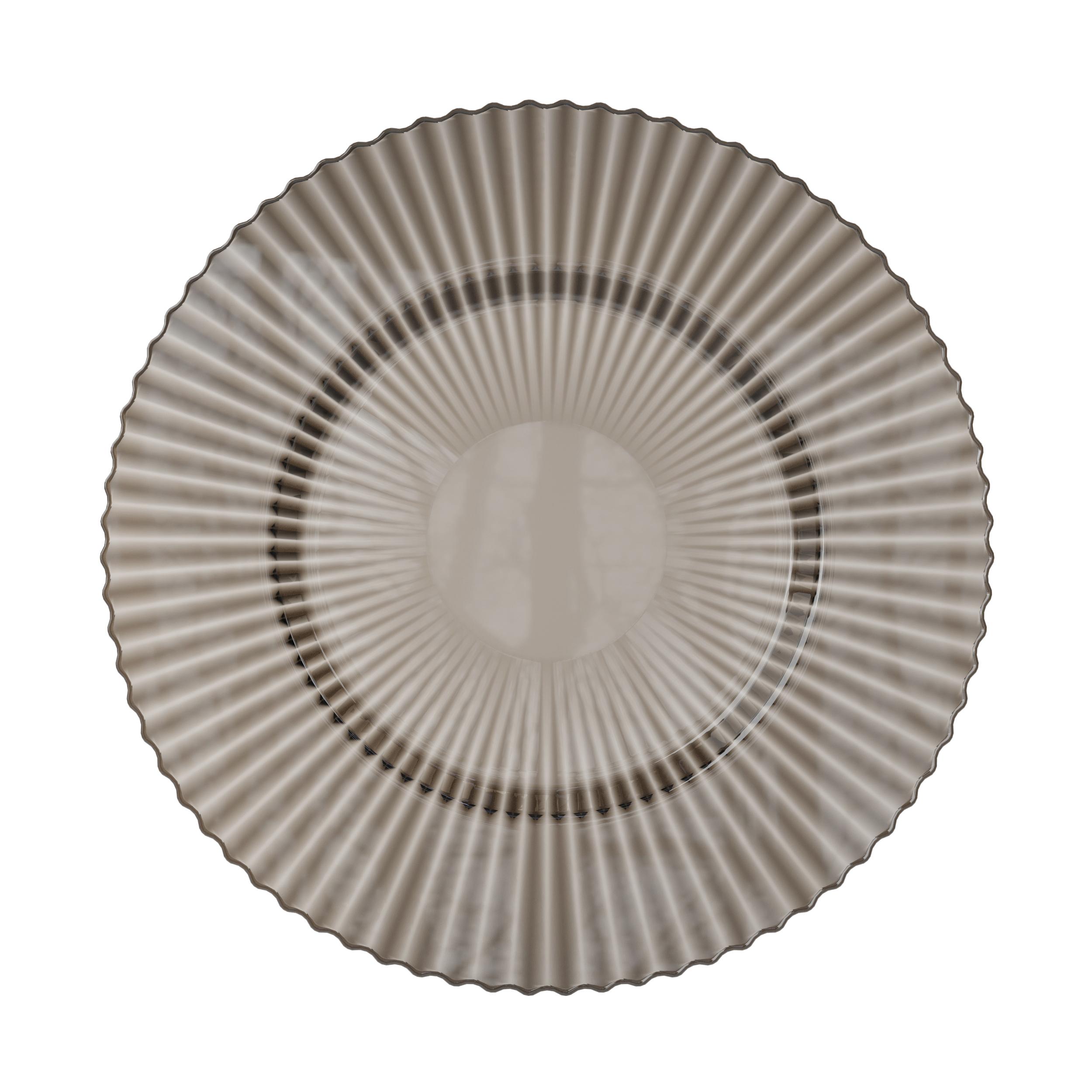 11 In. Topaz Gemstone Plastic Plates | 40 Count