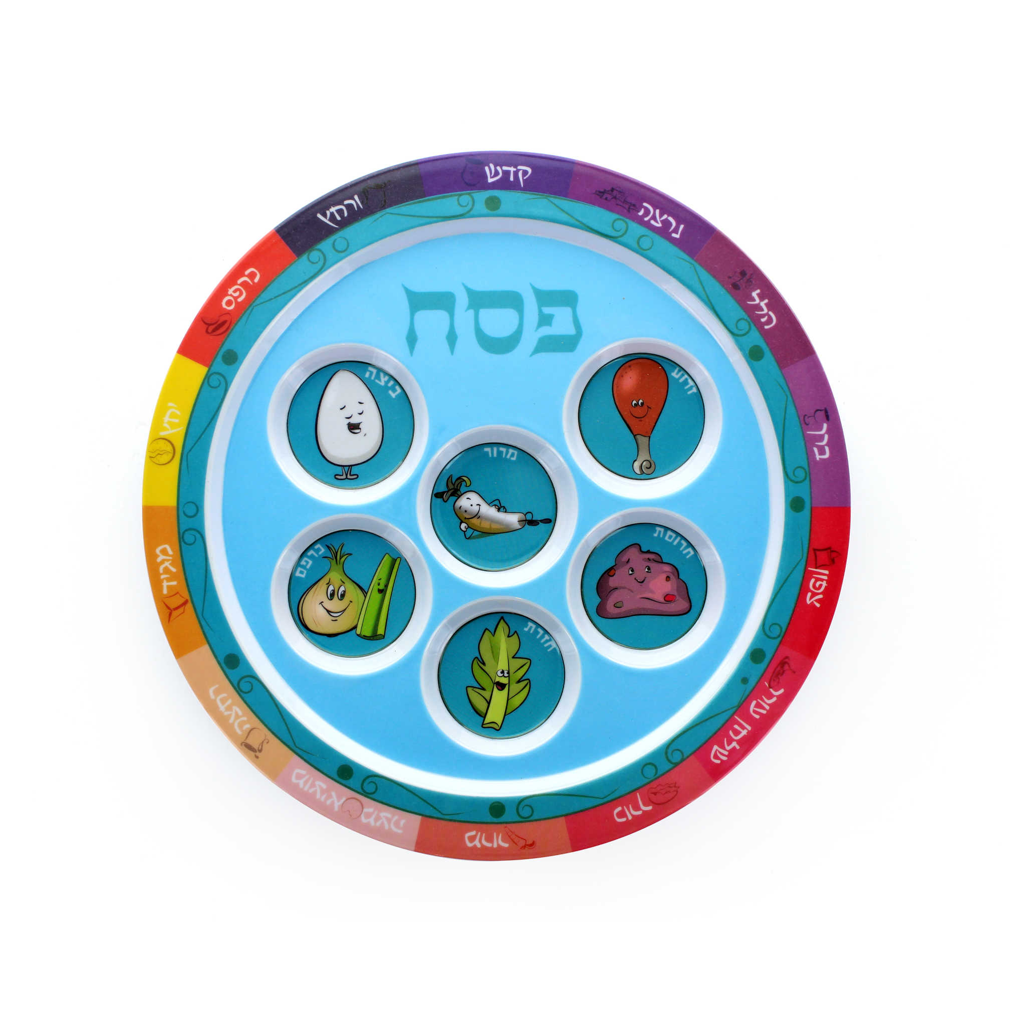 Melamine Seder Plate -Perfect For Passover