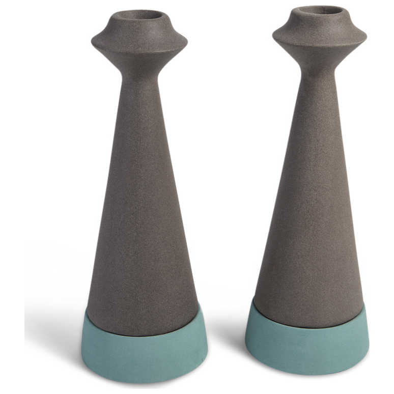 Blue Modular Candlesticks