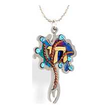 Multi-Color Tree Of Life Necklace