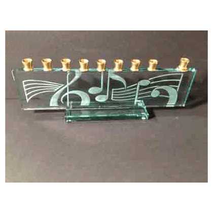 Musical Note Menorah -Perfect For Hanukkah