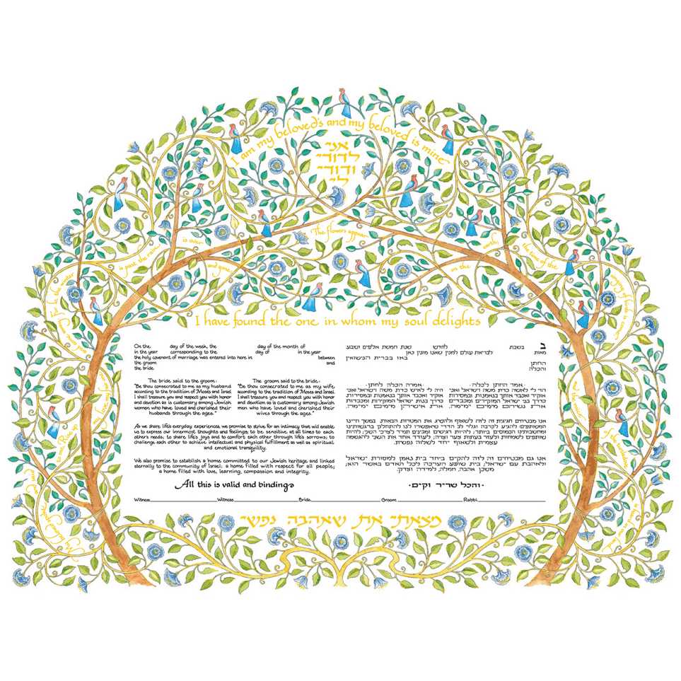 Nature's Canopy Ketubah