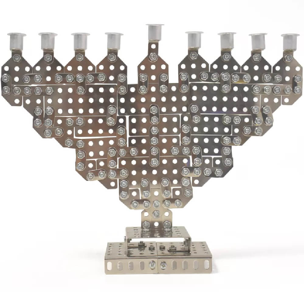 Nuts 'N' Bolts Menorah