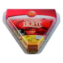 Ohr Pre-Filled Oil Menorah Bulbs - Medium - Clear -Perfect For Hanukkah