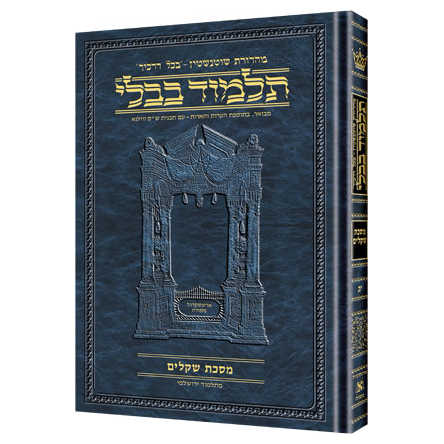 Schottenstein Ed Talmud Hebrew Compact Size [#10] - Pesachim Vol 2 (42A-80B) -Perfect For Passover