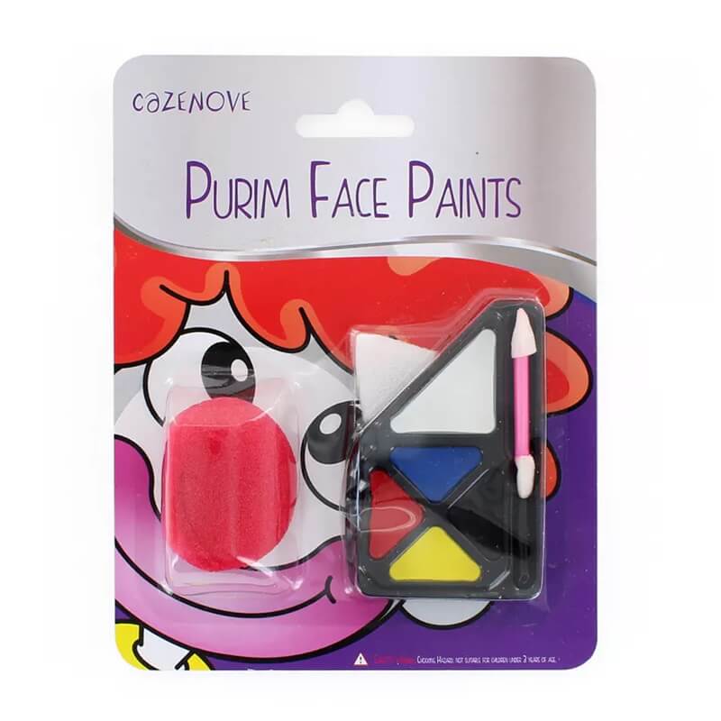 Purim Face Paints (12-Pack Bundle)