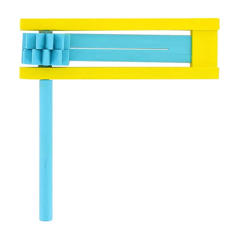 Colorful Wooden Gragger - Assorted Colors