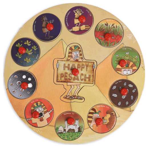 10 Plagues Passover Puzzle -Perfect For Passover