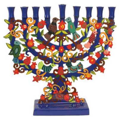 Pomegranate Tree Menorah