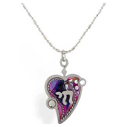 Purple Heart Necklace