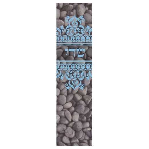 River Stones Mezuzah Case
