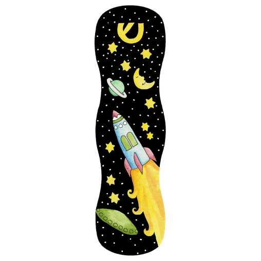 Rocket Ship Mezuzah Case