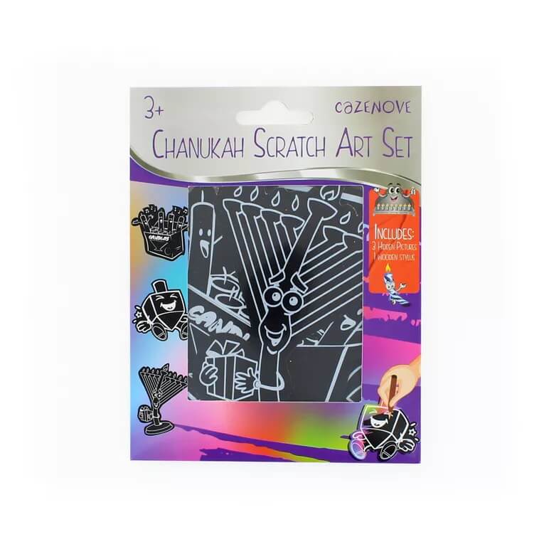 Hanukkah Scratch Art Set -Perfect For Hanukkah