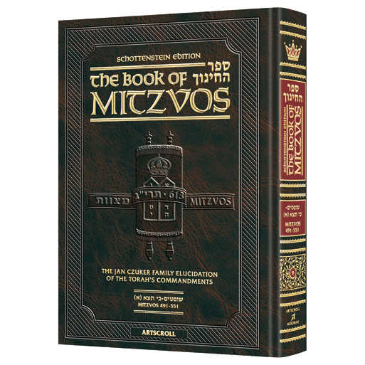 The Schottenstein Edition Sefer Hachinuch / Book Of Mitzvos - Volume #9