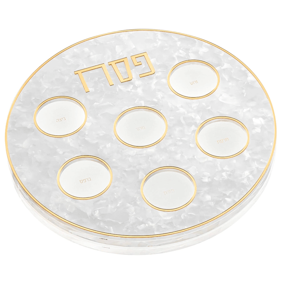 Waterdale Collection Pearlstone Seder Plate