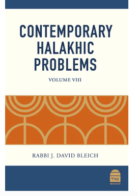 Contemporary Halakhic Problems: Volume VIII
