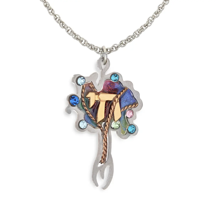 Multi-Color Tree Of Life Necklace