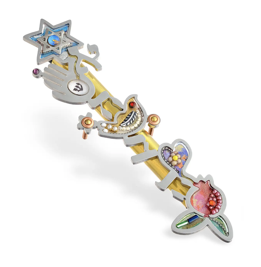 Peace And Love Mezuzah Case