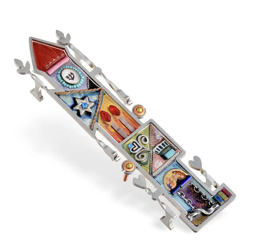 Shabbat Home Mezuzah Case