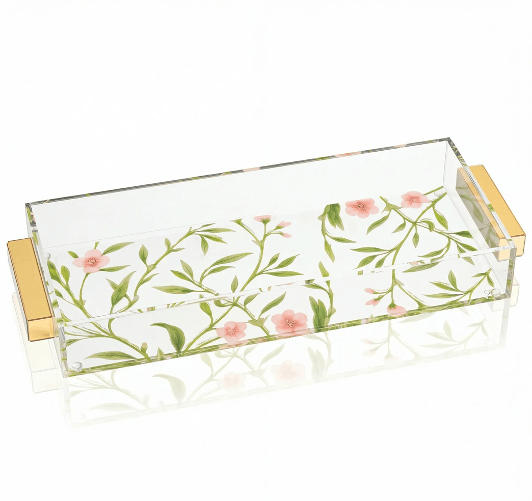 Waterdale Collection Floral Bird Tray