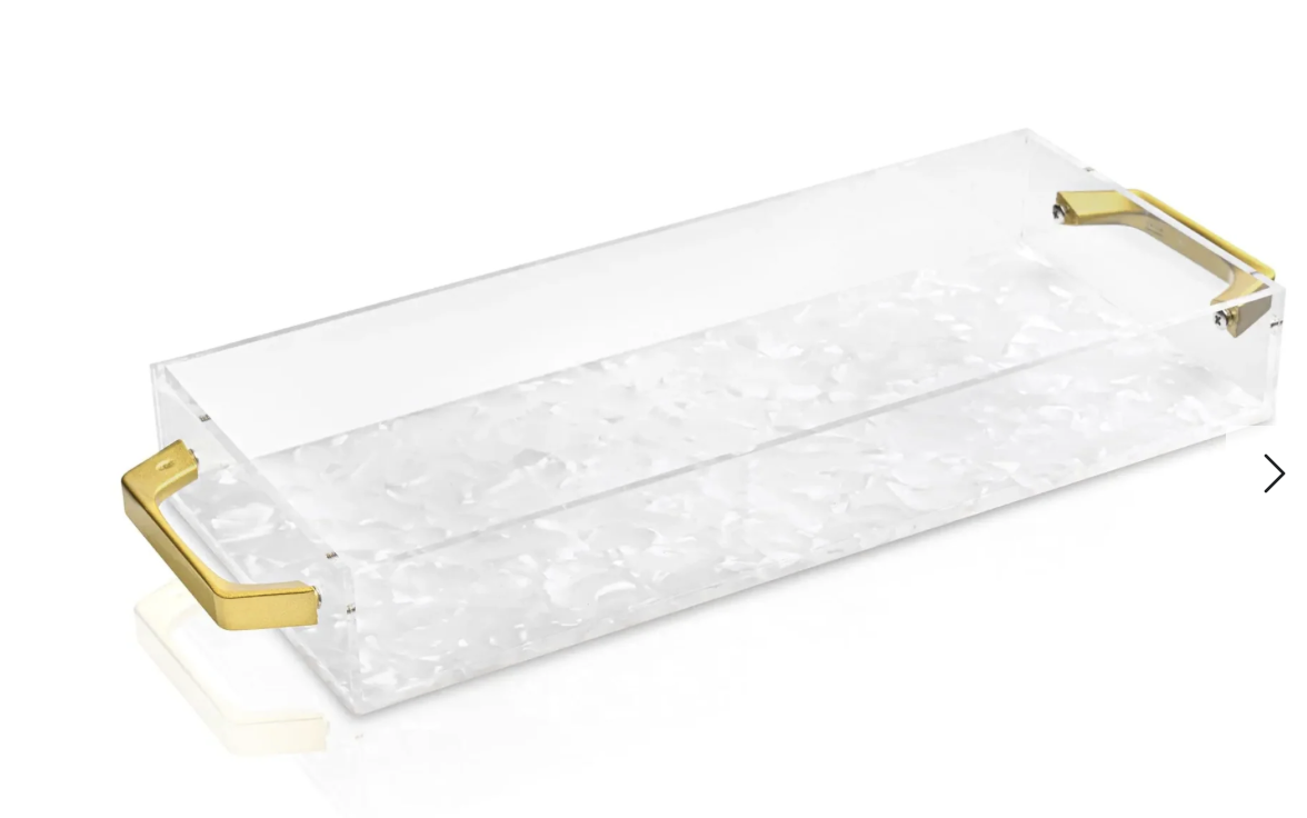 Waterdale Collection Pearlstone Bread / Towel Tray