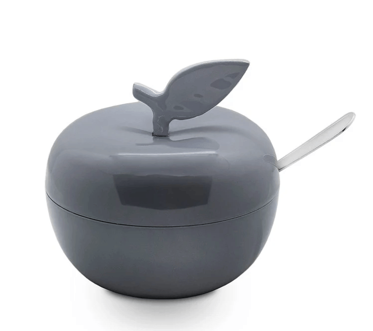 Enamel Apple Shaped Honey Dish