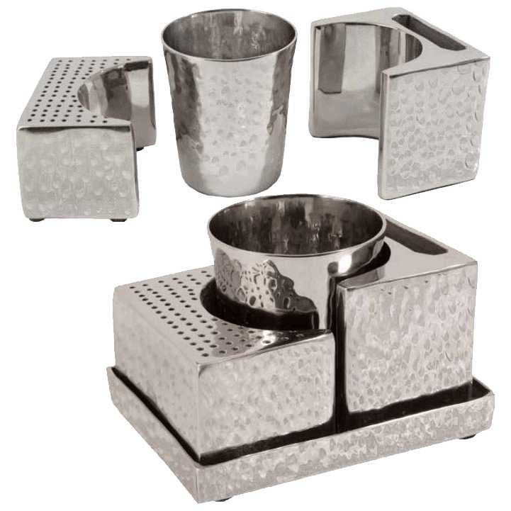 Sculptural Pull-Apart Havdalah Set