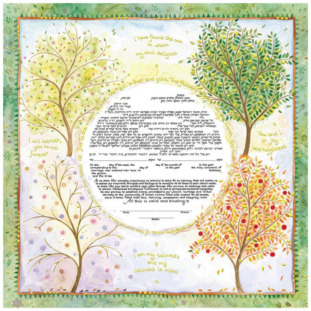 Seasons Of Joy Ketubah
