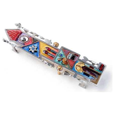 Shabbat Home Mezuzah Case