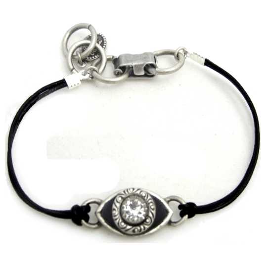Silver Evil Eye Bracelet