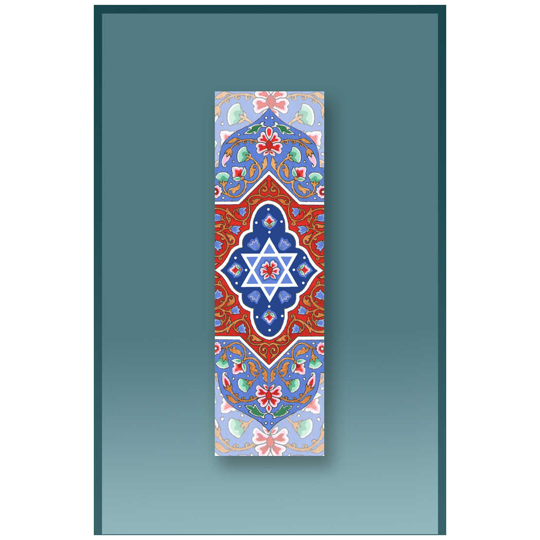 Small Arabesque Car Mezuzah Case By Mickie Caspi