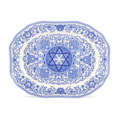 Spode Judaica Round Challah Tray 793842390131 